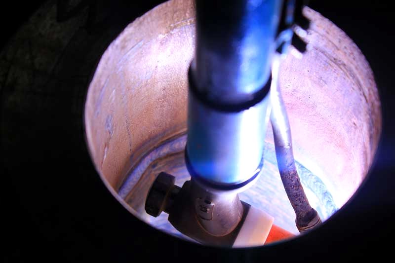 Internal bore cladding under way