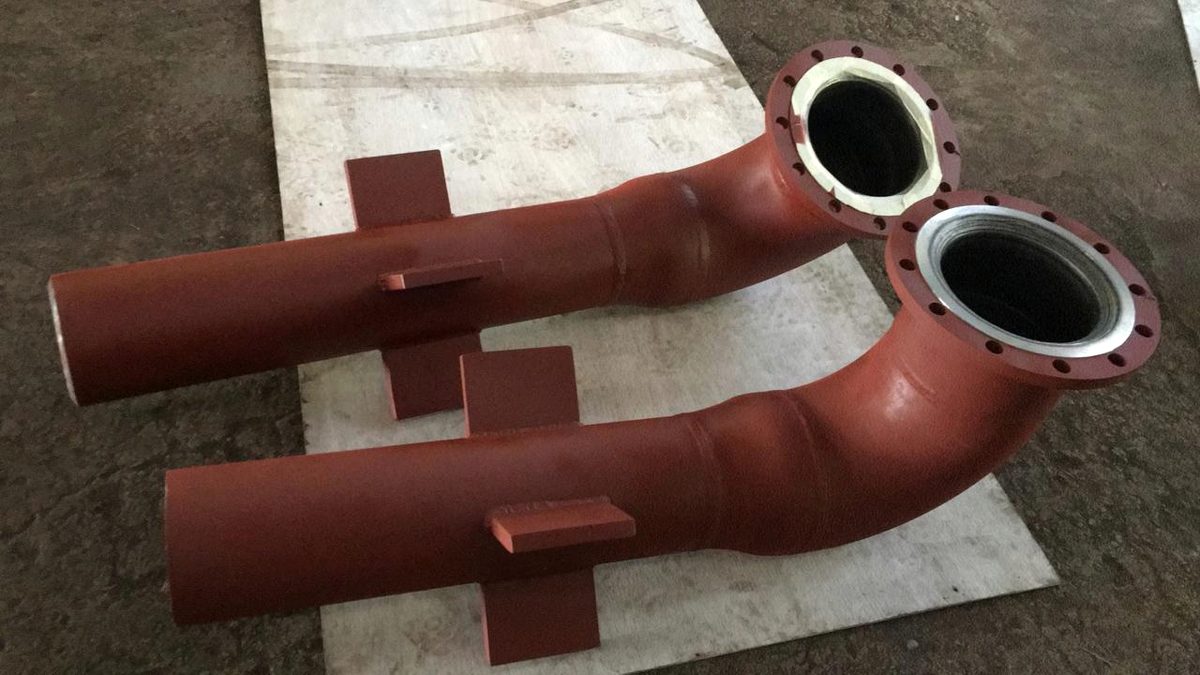 EGCS overboard discharge piping
